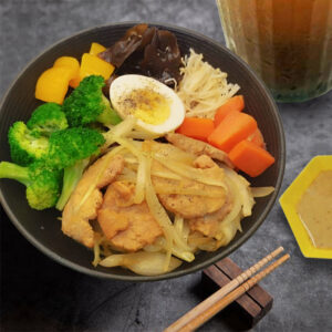 洋蔥豬肉健康餐